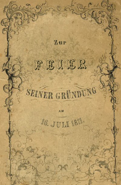 Jubiläum 1861